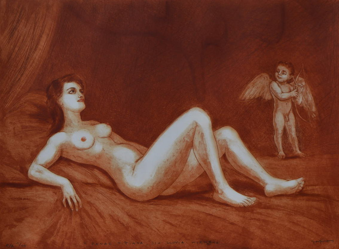 Danae Tiziana sin lluvia...murciana